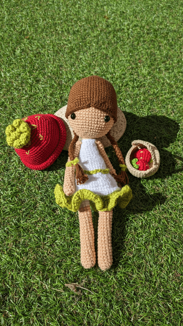 Poupée fraise