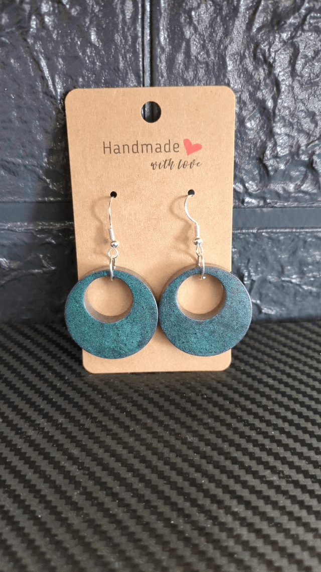 Boucles d'oreilles (caméléon)